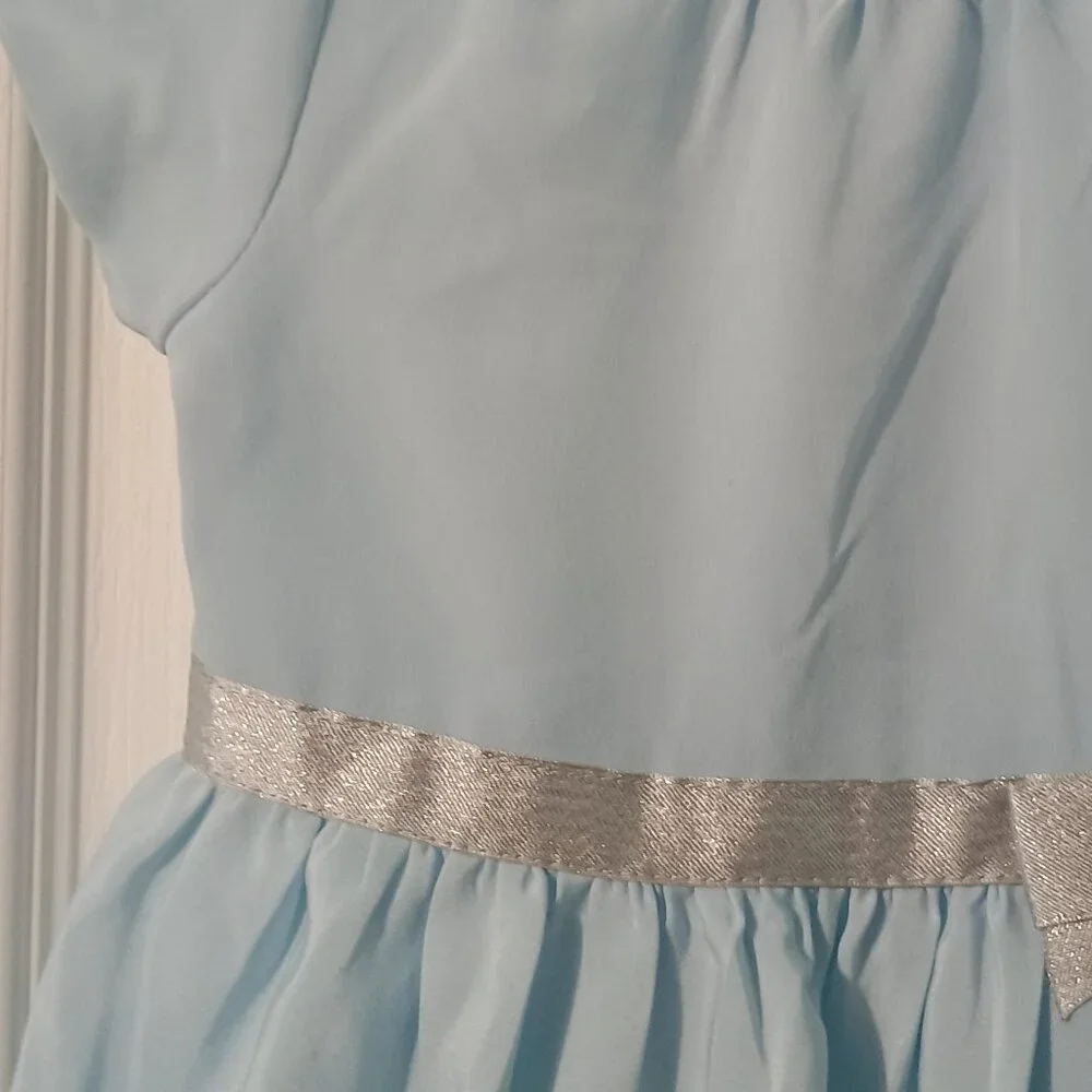 Gymboree/Dress/Girls/18-24M/Blue/Owls Glitter Bow Party